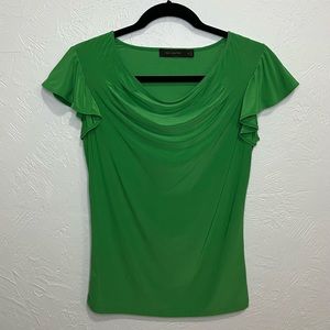 SIZE XSMALL GREEN BLOUSE